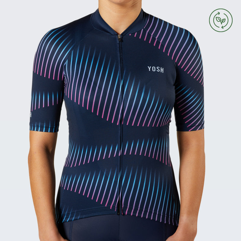 Electra Rouleur Eco Female Jersey / Navy