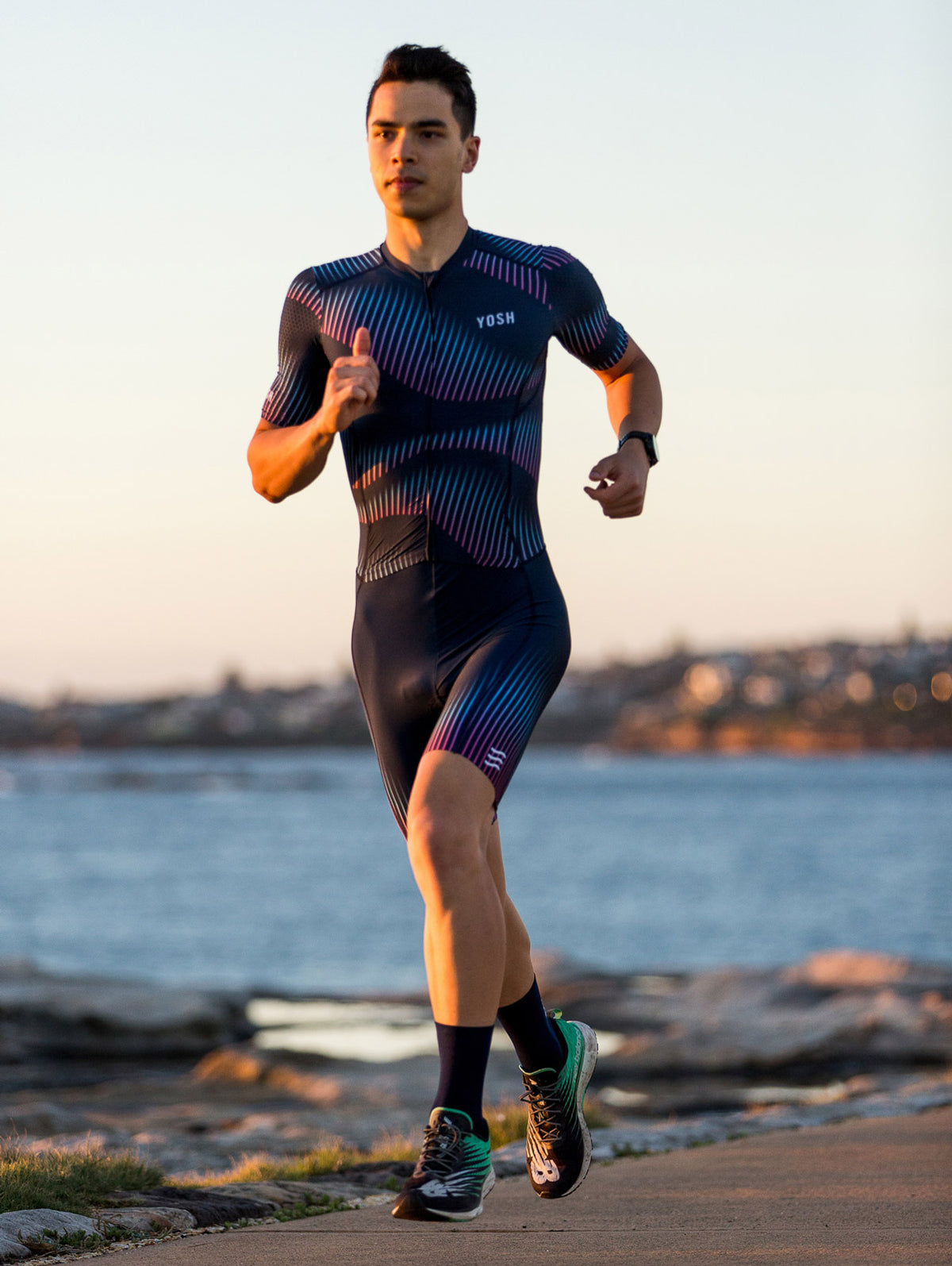 Apex Men's Tri Suit | Yosh Cycling